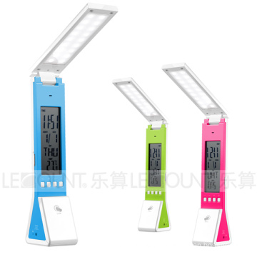 Portable Folding LED Table Light with Torch and LCD Calendar Function (LTB769)